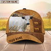 Joycorners Personalized Name British White Park Cattle Cap