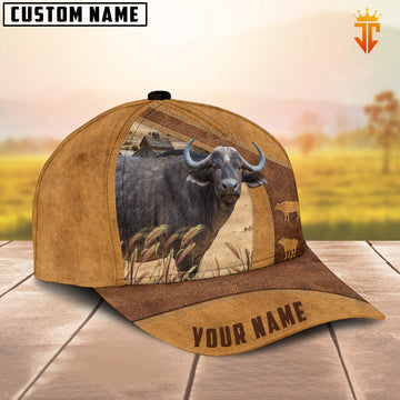 Joycorners Farm Customized Name Water Buffalo Cap