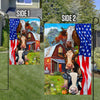 Joycorners Cattle American Flag All Printed 3D Flag