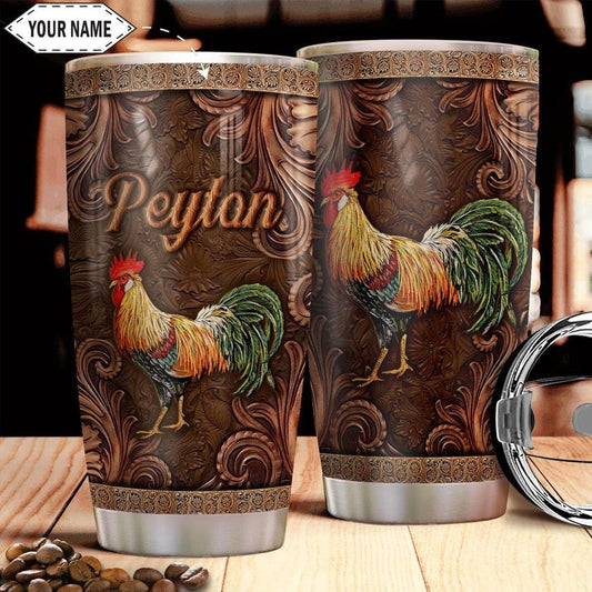Joycorners Personalized Chicken Tumbler