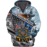 Joycorners U.S Navy Veteran All Over Printed 3D Shirts