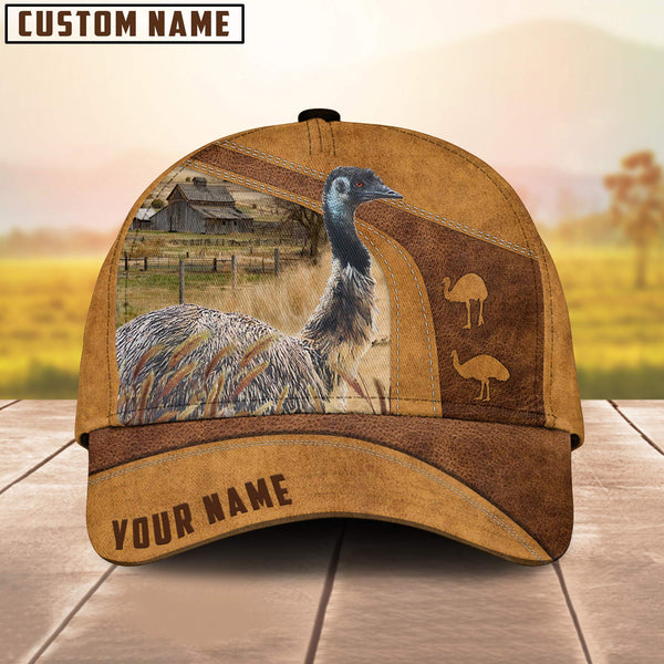 Joycorners Personalized Name Emu Cap