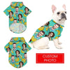 Joycorners Personalized Photos Banana All Over Printed 3D Dog Hawaiian shirt