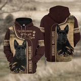 Joycorners Scottish Terrier Cattle All Over Printed 3D Hoodie