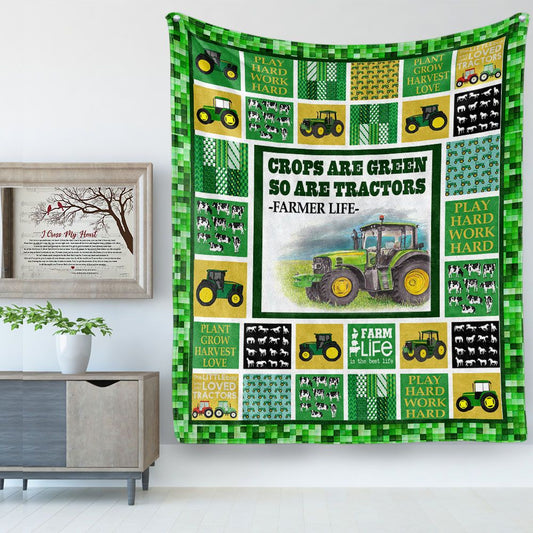 Joycorners Tractor Farm 10 Blanket Collection