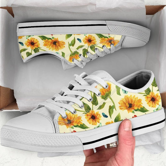 Joycorners Sunflower Low Top Shoes