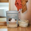Joycorners German Shepherd Dog Wash & Dry Laundry Basket