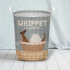 Joycorners Whippet Dog Wash & Dry Laundry Basket