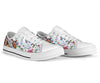 Joycorners Horse and Flowers Low Top Shoes