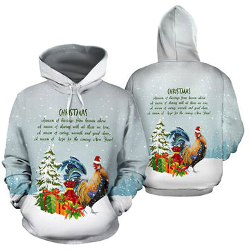 Joycorners Chicken Christmas 3D Shirt