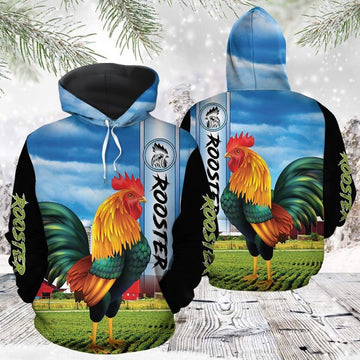 Joycorners Awesome Rooster 3D Shirt
