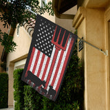 Joycorners Cattles U.S Flag All Printed 3D Flag