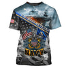 Joycorners U.S Navy Veteran All Over Printed 3D Shirts