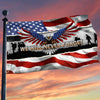 Joycorners We Will Never Forget Veteran American. Memorial Day Grommet Flag THN3820GF All Over Printed Flag