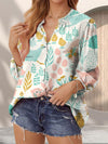 Joycorners Chicken Easter Casual V Neckline Half Sleeve Blouses