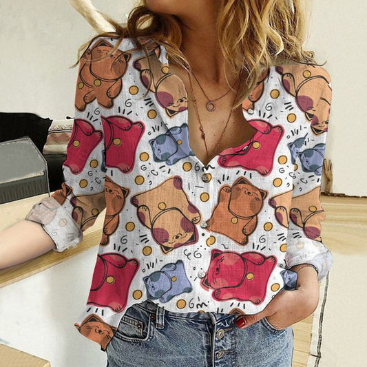 Joycorners Unique Cat Casual Shirt 09