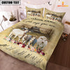 Joycorners Charolais No Horn God Says You Are Custom Name Bedding Set