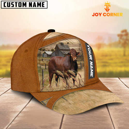 Joycorners Beefmaster Customized Name Brown Cap