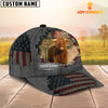 Joycorners Highland Customized Name US Flag Net Cap