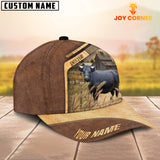 Joycorners Dexter Cattle Customized Name Brown Farm Cap