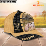 Joycorners Custom Name Spot Pig Cattle 3D Cap