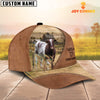 Joycorners Shorthorn Customized Name Brown Cap