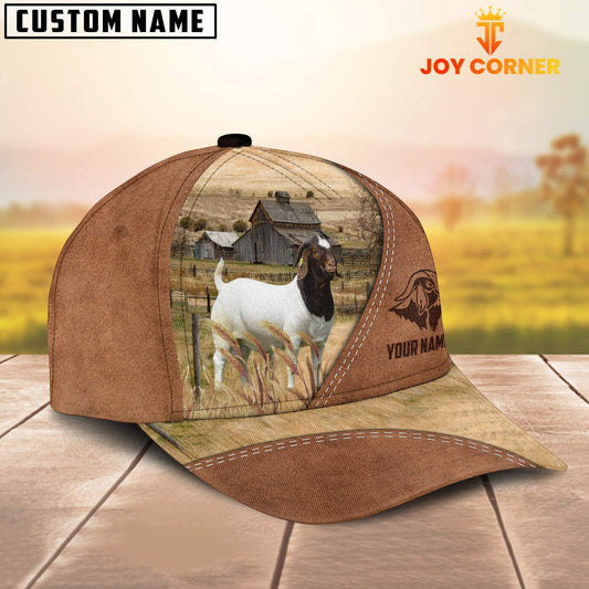 Joycorners Boer Customized Name Brown Cap
