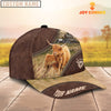 Joycorners Highland Cattle On The Farm Customized Name 3D Brown Cap