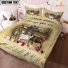 Joycorners Goat God Says You Are Custom Name Bedding Set