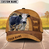 Joycorners Linebacker Cattle Custom Name Retro Cap