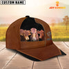 Joycorners Beefmaster Black Brown Farm Customized Name Cap