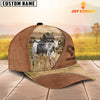 Joycorners Speckle Park Customized Name Brown Cap