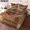 Joycorners Custom Name Goat On Farm Bedding Set