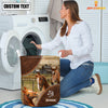 Joycorners Horse Custom Name Laundry Basket