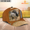 Joycorners Brahman Customized Name Brown Cap