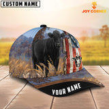 Joycorners Custom Name  Black Angus Anerican Cattle Cap TT2