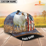Joycorners Custom Name Charolais American Cattle Cap TT7