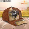 Joycorners Custom Name Holstein Cattle Cap On The Meadow