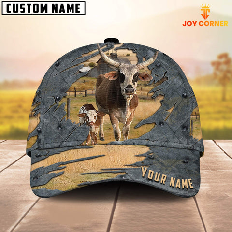 Joycorners Cows Customized Name Cap 1