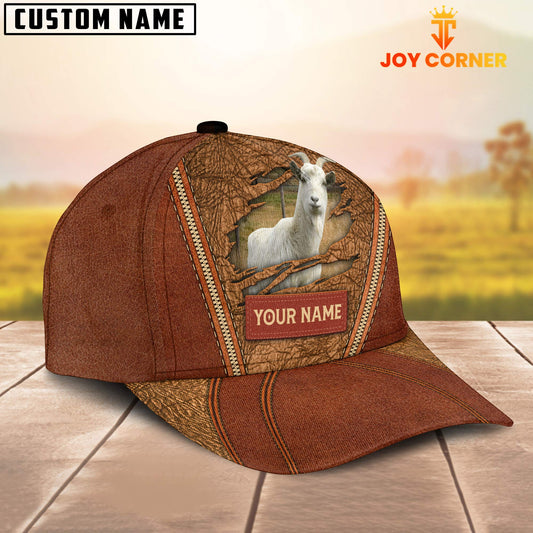 Joycorners Happy Goat Customized Name Cap