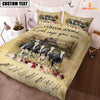 Joycorners Holstein God Says You Are Custom Name Bedding Set