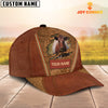 Joycorners Happy Shorthorn Customized Name Cap