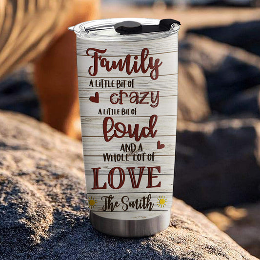 Joycorners Personalized Name Hereford Cattle Tumbler