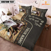 JoyCorners Shorthorn Like Someone Left The Gate Open Customized Name 3D Bedding Set