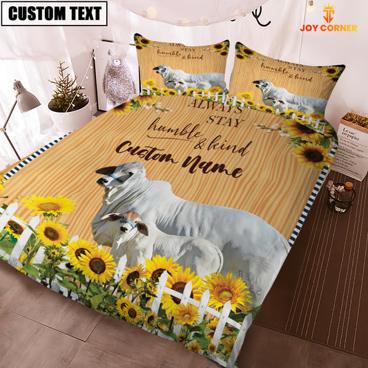 Joycorners Brahman Stay Humble And Kind Bedding Set