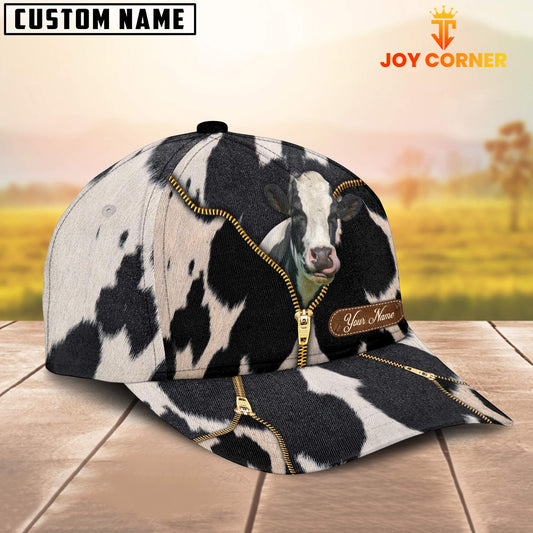 Joycorners Holstein Hair Color Customized Name Cap