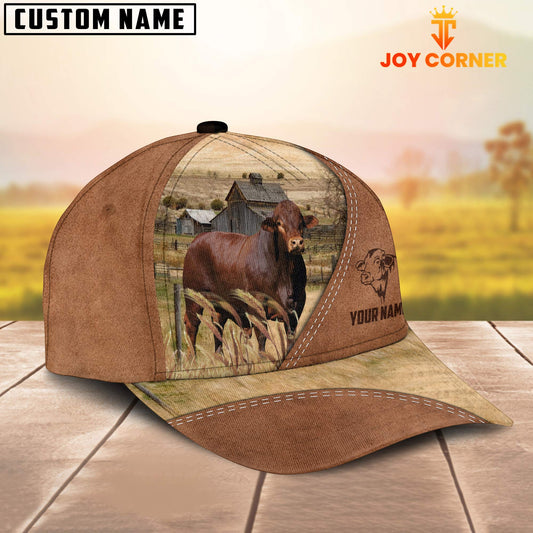 Joycorners Beefmaster Customized Name Brown Cap