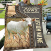 Joycorners Personalized Name Charolais A Good Day Blanket