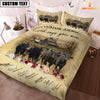 Joycorners Black Angus God Says You Are Custom Name Bedding Set