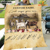 God Says You Are - Joycorners Personalized Name Goat Blanket